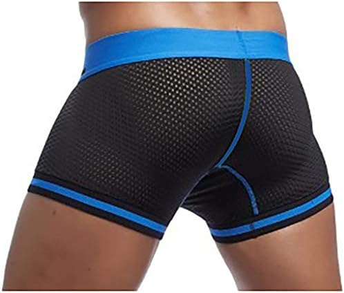 Roupas íntimas de baús modais de malha respirável masculina, baús de calçados sexy boxer bulge mole bolsa curta briefs