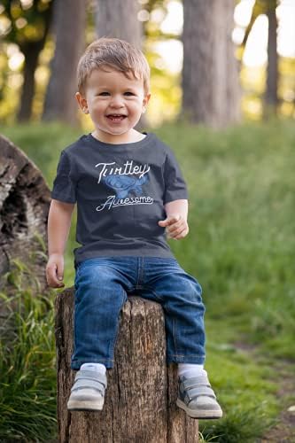 Turtley Awesome Navy Animal Stylish Comfort Kids Kids Softstyle Tee