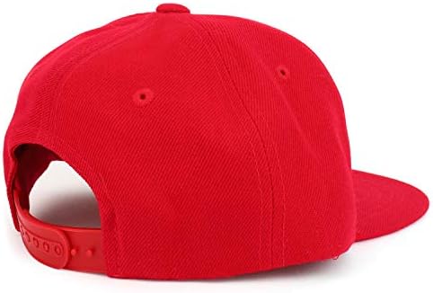 Armycrew Youth Kid's Solid Color Flat Bill Snapback Baseball Cap