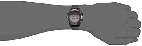 Garmin Fēnix 5, Smartwatch Smartwatch GPS multisport premium e robusto, banda cinza/preta de ardósia, 47 mm