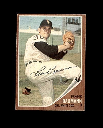 Frank Baumann assinado à mão em 1962 Topps Chicago White Sox Autograph