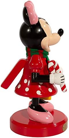 Disney DN6212L Minnie Mouse com Candy Cane Nutcracker, multicolorido