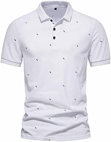 Men camisa polos manga curta verão de tênis de golfe casual