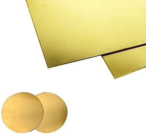 Folha de cobre de Yuesfz folha de cobre de folha de cobre de metal folha de metal placa de papel alumínio Superfície lisa organização