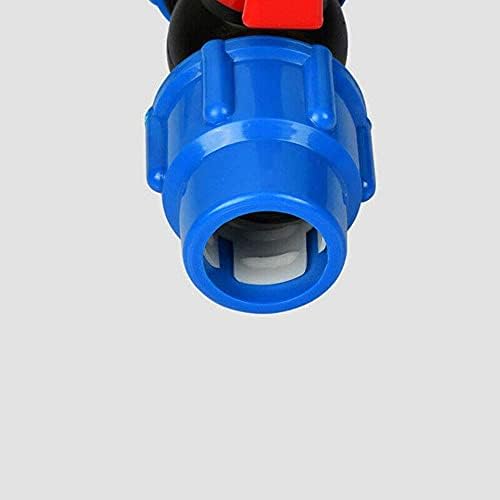Boxonly 32mm Stop Tap Valve Connector para HDPE ou Alkathene Water Tubs Compression Fit