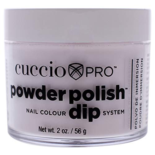 Cuccio Color Powder Polishine - laca para manicures e pedicures - pó altamente pigmentado que é moído - acabamento forte e
