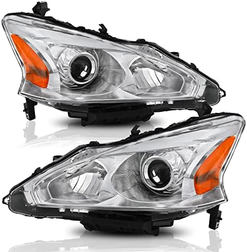 Montagem do farol Telpo Anti-Fogging Compatível com 2013 2014 2015 Nissan Altima Front Light Headlamp