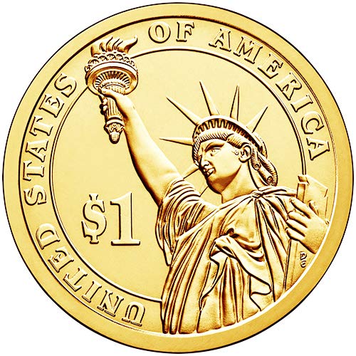 2009 P Posição B Acompanhamento de cetim William Henry Harrison Dólar Presidencial Choice Uncirculou Us Mint