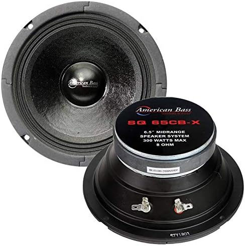 6,5 Midbass Speaker 300W 8 Ohm American Bass SQ-65CB-X