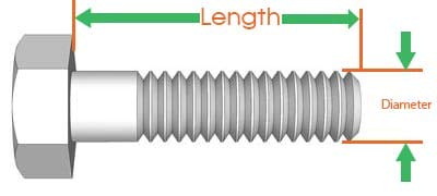 Newport prendedores parafusos hexáticos, grau 5 banhados a zinco, 3/4 -10 x 3 thread parcialmente rosqueado x thread x