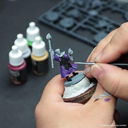 O conjunto de tinta de caracteres do Painter-GameMaster do Exército + Brush de Hobby de Detalhes Precisos + Primeiro de Pintura