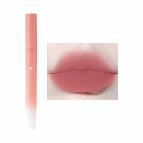 Xiahium Watermelon Lip Gloss Base Lip Glaze Lipstick Velvet Fog Lipstick Bonito de cor durar maquiagem de cores nicas