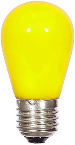 Vickerman lâmpadas de reposição lideradas, 3,4 x 1,7, amarelo