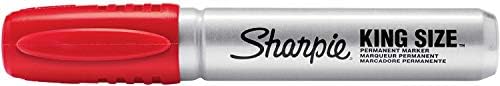 Caixa Sharpie de 12 marcadores permanentes de ponta de cinzel Sharpie Pro King Size