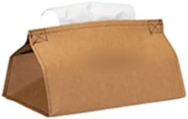 LLly Box de tecidos de madeira impermeável contêiner de lenço de tecido para desktop hound titise titular do escritório armazenamento doméstico
