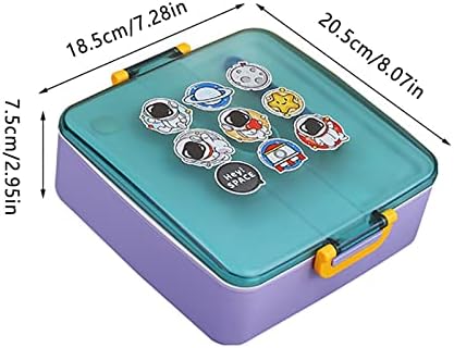 DBYLXMN LURMA DE SILICONE REUSIÁVEL DE SILICONE PARA CRIANÇAS DO ESCRITÓRIOS DE ESCRITÓRIOS CABELA PLÁSTICA BENTO PLÁSTICA BENTO