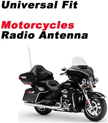 Antena de rádio curta universal de 7 polegadas, antena AM/FM, mastro de rádio para picapes SUV de automóveis de automóvel