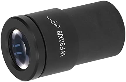 Lente de microscópio de 30 mm, boa transmissão de luz, substituição fácil, imagem mais clara, óculos de laboratório de grande angular