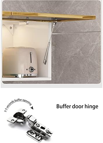 BDDIE Recedido ou armário de superfície, armário de parede de cozinha, garagem ou lavanderia plataforma de armazenamento