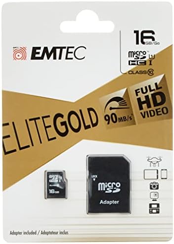 EMTEC MicrosDHC UHSI U1 Elite Gold 2-Pack