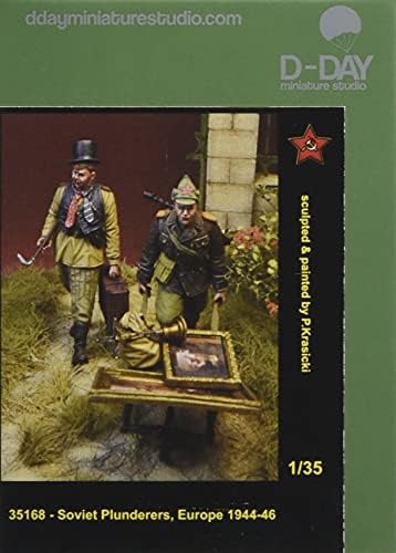 Deday Miniaturas 1/35 Segunda Guerra Mundial Rússia/Exército Vermelho Soviético Galo soviético da Europa soviética 1944-46