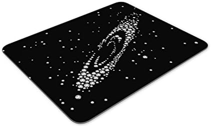 Newing Cosmic Space Galaxy Mouse Pad, almofada de rato de borracha natural, de qualidade criativa de pulseiras criativas