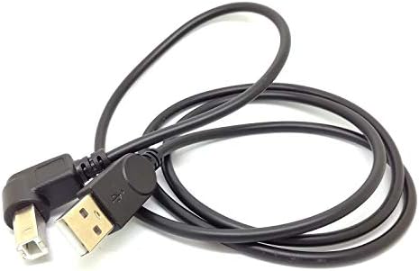 Ângulo de 90 graus 3 pés USB alta velocidade 2,0 a a B Cabo macho para Dell Lenovo Ibm Ricoh Impressora Scanners Cabo Canon HP Epson