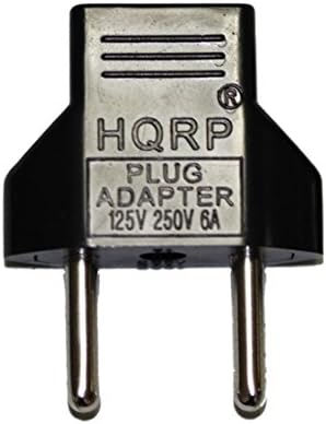 HQRP Fast Rapid Charger / CA Power Adapter for Insignia Flex 10.1 NS-14T004 Tablet de 10 10 polegadas [UL listado] + Adaptador de plugue do euro