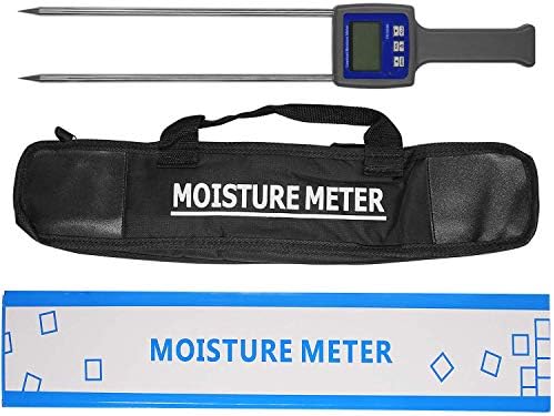 Zuqiee pH medidor de madeira Medidor de madeira Testador de água Medidor de água Testador de umidade digital para testar