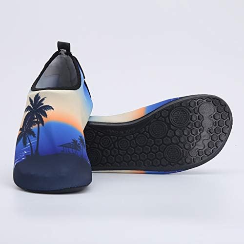 Holibanna Women Surf Swim Sapatos de natação respiráveis ​​Sapatos de praia rápida seco esporte de água Sapatos descalços para mulheres adultas