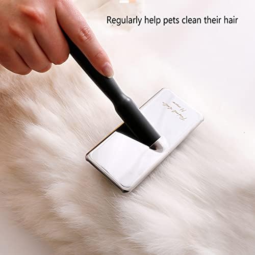 Escova de cachorro flydem pincéis de limpeza de gato para cães Dematting Tools para derramamento de cabelo curto para