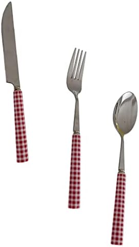 Forks de sobremesa de cabilock 1 conjunto de talheres de jantar conjunto de aço inoxidável faca de alimentos ocidentais com