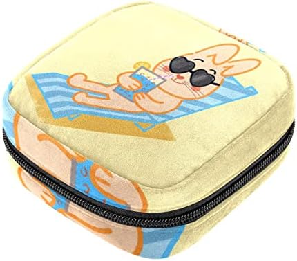 Bolsa de armazenamento de guardanapo sanitário, bolsa menstrual bolsa portátil para guardas sanitários portátil Bolsa de armazenamento
