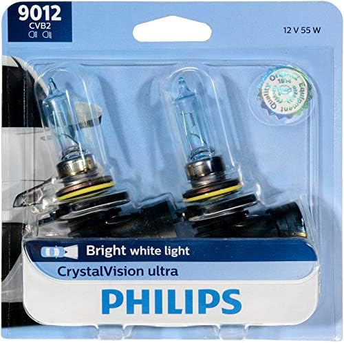 Philips 9012cvb2 Crystalvision Ultra Upgrade Fartlight Bulbo, 2 pacote