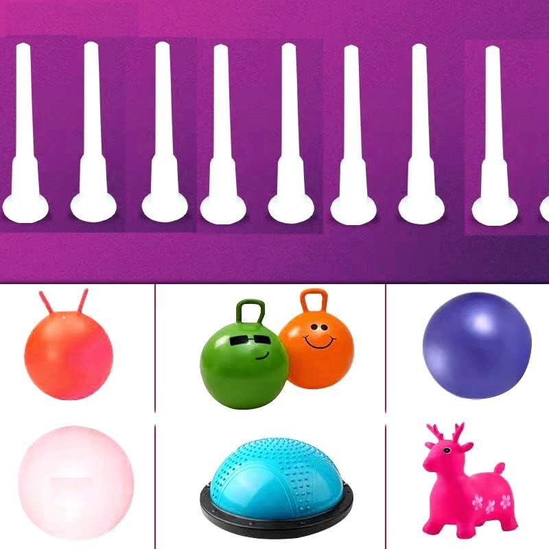Lorje Fitness Exercition Sport Yoga Ball Ball Inflable Pool Stopper Pin Pin 10pcs