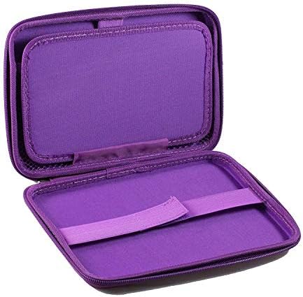 Navitech Purple Hard Protective Case Eva Caso Compatível com o Huawei MediaPad T3 7