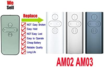 Controle remoto para Dyson AM03 AM02 919591-03 9387063 919591-01 Tower Air Multiplicier Fan