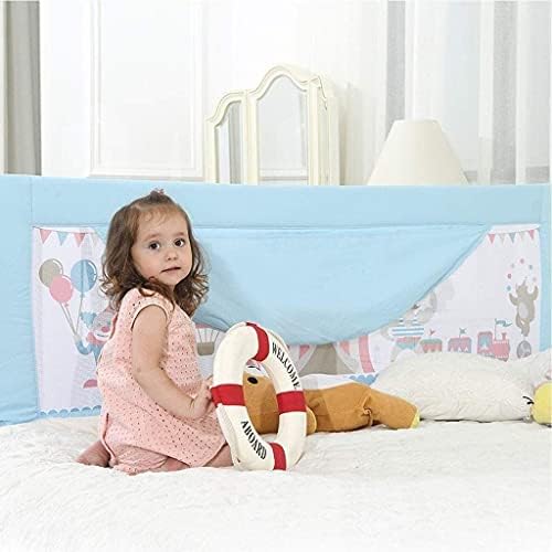 Doinneckry Kids Bed Rails para cama queen size, segurança 1º guarda de pára -choque ajustável da altura do trilho portátil para crianças brinquedos para crianças pequenas