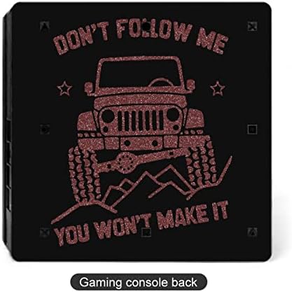 Off Road Vehicle Truck Skin Skin para PS-4 Slim Console e Controller Wrap Full Skin Protector Cover Compatível com PS-4 Pro