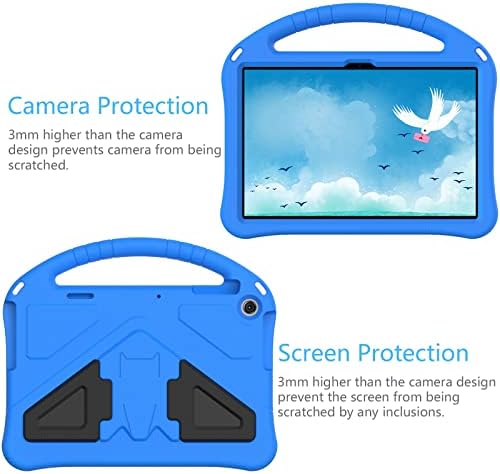 Caixa de capa do tablet wanri para Lenovo Tab M10 3ª Gen 10.1inch TB328FU /TB328XU CASA, CASE COMBAT