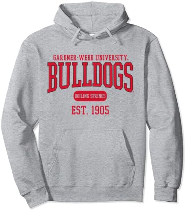 Gardner-Webb University GWU Bulldogs Est. Date Pullover Hoodie
