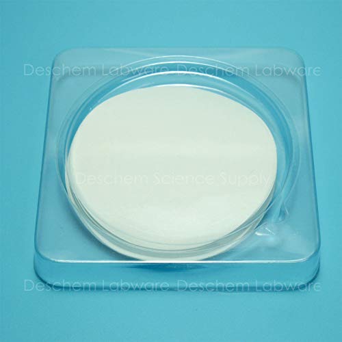 Filtro de membrana de polipropileno DeSchem 80mm, 0,10 mícrons, 8cm, feito de PP, 50 PCs/caixa