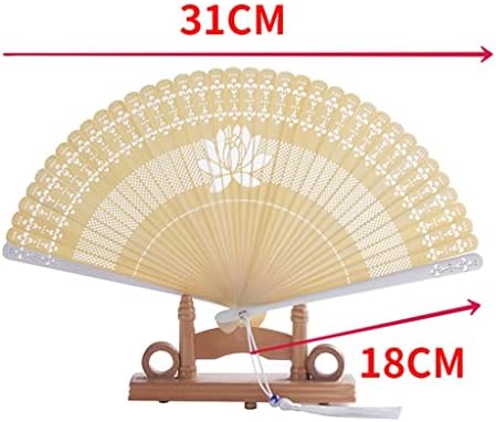 Fã de Slynsw Fan Fan dobrável estilo chinês estilo japonês fã Hollow Out artes Craft Gift