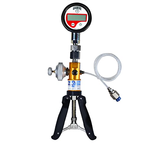 Calibrador de pressão de pressão e bomba de vácuo operado para a mão para laboratórios de calibração Modelo de calibração de pressão de calibração de campo: AI-DP1-2200