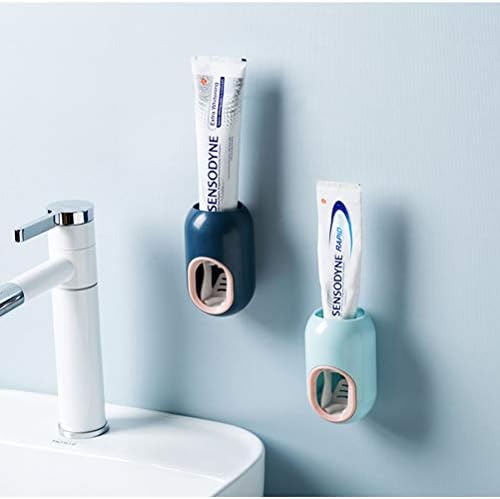 O dispensador de pasta de dentes de desperdício zero HQAA pode ser desmontado, limpo e reciclado, limpo e higiênico para pasta dentária, armazenamento do banheiro