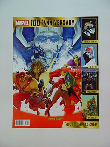 Marvel 100th Anniversary Promo Pôster Doubla-Lados e dobrados/Desumanos #4