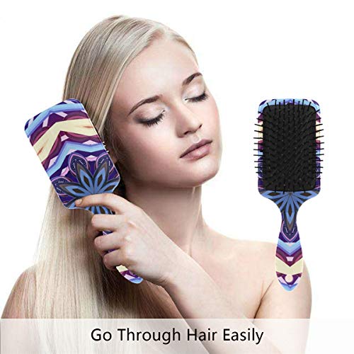 Escova de cabelo de almofada de ar vipsk, plástico colorido colorido manda datura, boa massagem adequada e escova de cabelo