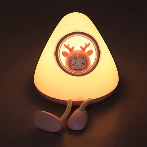 Fafeicy Kids Night Light Space Capsule Design, Modo Dual Controle fácil Luz de berçário fofo para o quarto do quarto