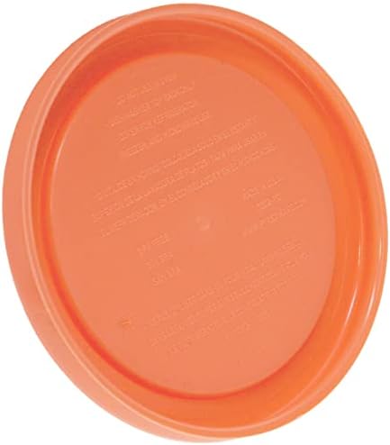 Pyrex 7202-PC 1 xícara de salmão de plástico rosa Substituição de armazenamento de alimentos, fabricado nos EUA-4 pacote