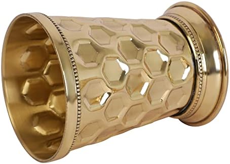 Wonderlist Handicrafts Designer Brass Mint Julep Cup Cabine